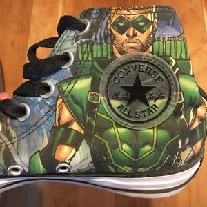 Converse Green Arrow Hi Tops